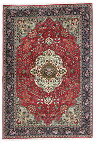  Tabriz Rug 100X150 Persian Wool Red/Dark Grey Small Carpetvista