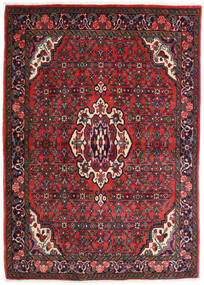 106X150 Tapete Oriental Bijar Vermelho/Vermelho Escuro (Lã, Pérsia/Irão) Carpetvista