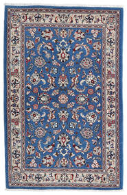  Persischer Kashmar Teppich 105X160 Blau/Dunkelgrau (Wolle, Persien/Iran)