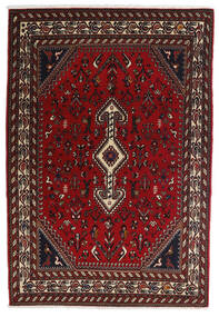  100X150 Medallion Small Qashqai Fine Rug Wool, Carpetvista