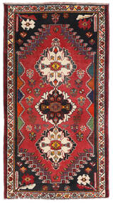  Qashqai Fine Rug 85X156 Persian Wool Red/Dark Grey Small Carpetvista