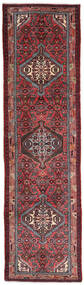 80X280 Tapete Hamadã Oriental Passadeira Vermelho/Vermelho Escuro (Lã, Pérsia/Irão) Carpetvista
