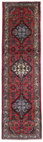 Tapete Persa Hamadã 80X270 Passadeira Vermelho Escuro/Vermelho (Lã, Pérsia/Irão)