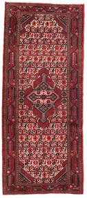 Alfombra Oriental Hamadan 78X190 De Pasillo Rojo/Marrón (Lana, Persia/Irán)