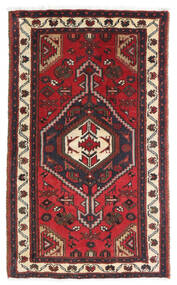 70X125 Hamadan Matot Matto Itämainen Punainen/Tummanpunainen (Villa, Persia/Iran) Carpetvista