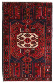  Persischer Hamadan Teppich 80X130 Dunkelrot/Rot Carpetvista