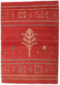  Loribaft Fine Persisch 102X144 Persischer Wollteppich Rot/Braun Klein Carpetvista