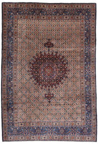 210X303 Moud Matta Orientalisk Röd/Mörkrosa ( Persien/Iran) Carpetvista