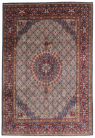  Persischer Moud Teppich 195X300 Rot/Grau (Wolle, Persien/Iran)