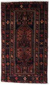  Orientalsk Hamadan Teppe 83X140 Mørk Rød/Brun Ull, Persia/Iran Carpetvista