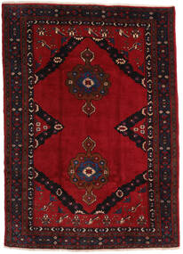 Alfombra Shahrekord 207X290 Rojo Oscuro/Rojo (Lana, Persia/Irán)