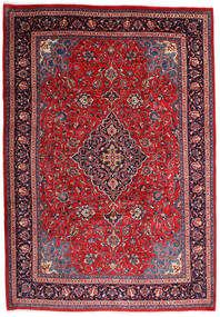 225X327 러그 오리엔탈 Mahal 빨간색/진한 보라색 (울, 페르시아/이란) Carpetvista