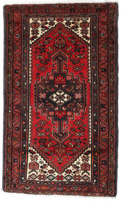  Persialainen Hamadan Matot Matto 77X130 Tummanpunainen/Punainen (Villa, Persia/Iran)