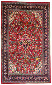 러그 페르시안 Mahal 215X345 빨간색/다크 핑크 (울, 페르시아/이란)