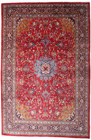 220X335 Tappeto Mahal Orientale Rosso/Grigio (Lana, Persia/Iran) Carpetvista
