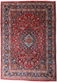  Persisk Mashad Teppe 204X297 Rød/Grå (Ull, Persia/Iran)