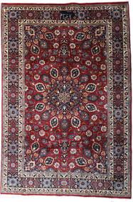  Mashad Rug 200X300 Persian Wool Red/Dark Pink Carpetvista