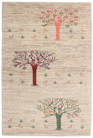  Loribaft Fine Persia Rug 100X149 Persian Wool Beige/Orange Small Carpetvista