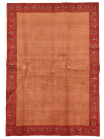 170X243 Loribaft Fine Persisch Teppich Moderner Dunkelrot/Rot (Wolle, Persien/Iran) Carpetvista