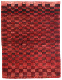 Tapete Loribaft Fine Persa 108X141 Vermelho/Vermelho Escuro (Lã, Pérsia/Irão)