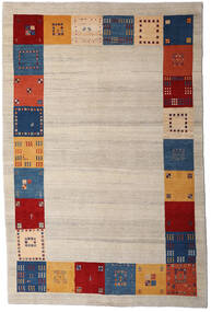 Loribaft Fine Persisch Teppich 168X255 Beige/Hellgrau Wolle, Persien/Iran Carpetvista