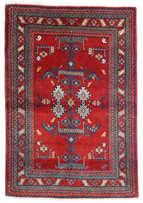  Loribaft Fine Persia Tappeto 116X168 Persiano Di Lana Rosso/Porpora Scuro Piccolo Carpetvista