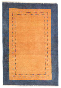 84X124 Koberec Loribaft Fine Perské Moderní Oranžová/Tmavě Modrá (Vlna, Persie/Írán) Carpetvista