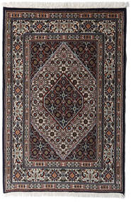  Persischer Moud Teppich 77X117 Dunkelrot/Rot ( Persien/Iran)