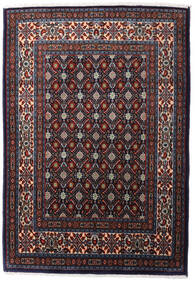  Moud Rug 80X125 Persian Dark Pink/Grey Small Carpetvista
