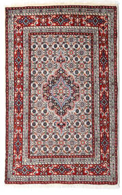 Moud Vloerkleed 80X124 Rood/Grijs Wol, Perzië/Iran Carpetvista
