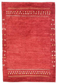 79X117 Tapete Loribaft Fine Persa Moderno Vermelho (Lã, Pérsia/Irão) Carpetvista