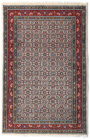 75X115 Alfombra Oriental Moud Rojo/Gris ( Persia/Irán) Carpetvista