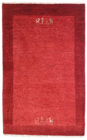 Loribaft Fine Persia Rug 79X128 Red/Dark Red Wool, Persia/Iran Carpetvista