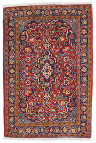  Perzisch Hamadan Fine Vloerkleed 73X100 Rood/Donker Roze (Wol, Perzië/Iran)
