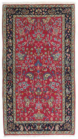 70X130 Kerman Teppich Orientalischer Rot/Grau (Wolle, Persien/Iran) Carpetvista