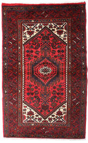  Persischer Hamadan Teppich 95X155 Dunkelrot/Rot Carpetvista