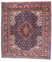 Sarouk Rug Rug 67X77 Red/Grey Wool, Persia/Iran Carpetvista