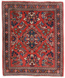 Mahal Teppe 60X75 Rød/Mørk Grå Ull, Persia/Iran Carpetvista