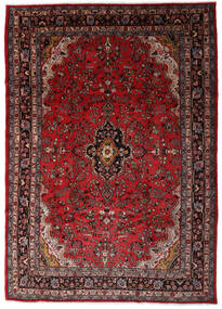 Hamadan Shahrbaf Teppich 203X290 Dunkelrot/Rot Wolle, Persien/Iran Carpetvista