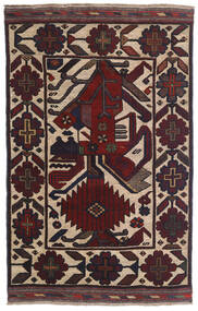 90X140 Kilim Golbarjasta Rug Oriental Dark Red/Beige (Wool, Afghanistan) Carpetvista