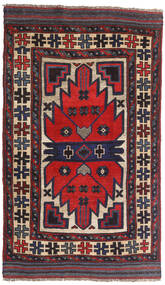  Oriental Kilim Golbarjasta Rug 90X155 Dark Grey/Red Wool, Afghanistan Carpetvista