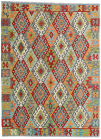  149X205 Kilim Afgán Old Style Szőnyeg Szürke/Zöld Afganisztán
 Carpetvista