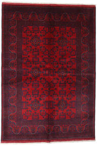  Afghan Khal Mohammadi Covor 162X234 Lână Dark Red/Roz Închis Carpetvista