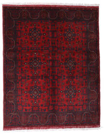  Afghan Khal Mohammadi Covor 150X188 Lână Dark Red Mic Carpetvista