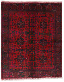  Afgan Khal Mohammadi Dywan 148X187 Wełniany Ciemnoczerwony/Czerwony Mały Carpetvista