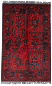 122X194 Tapete Afegão Khal Mohammadi Oriental Vermelho Escuro/Vermelho (Lã, Afeganistão) Carpetvista