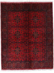 152X190 絨毯 オリエンタル アフガン Khal Mohammadi ダークレッド/レッド (ウール, アフガニスタン) Carpetvista