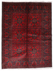 Tappeto Orientale Afghan Khal Mohammadi 170X225 Rosso Scuro/Rosso (Lana, Afghanistan)