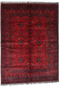 絨毯 アフガン Khal Mohammadi 169X228 ダークレッド/レッド (ウール, アフガニスタン)