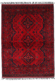  104X144 Afghan Khal Mohammadi Rug Dark Red/Red Afghanistan Carpetvista